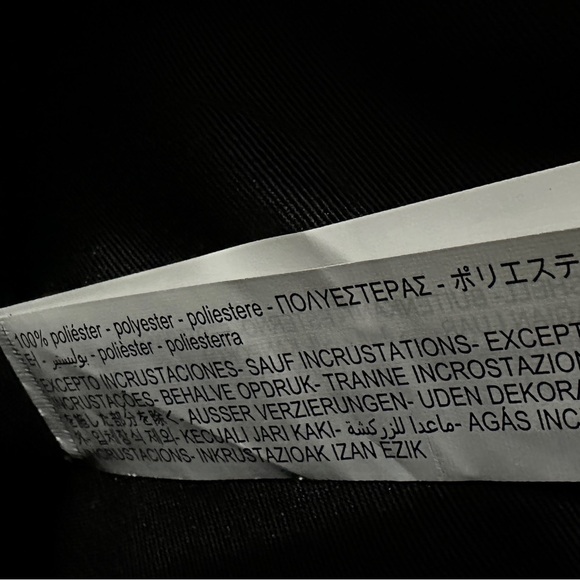 372 Zara | EUC Women’s Black Studded Silver Domed Studs Tote Bag (sz 13Wx12Hx3D) - Picture 9 of 14